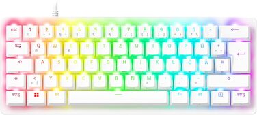 Клавіатура Razer Huntsman V3 Pro Mini - 60% з Red Switch (QWERTZ DE, USB-C, PBT)