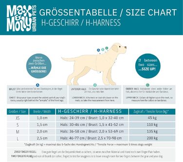 Нашийник для собак Max & Molly H-подібної форми, Ultracomfort, Tropical/M, з неопрену, для середніх собак, з м'якою підкладкою, безпечний та ультралегкий