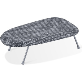 Гладильна дошка з парою VEVOR, 2 шт., з підставкою для праски, розкладний стіл, 1100 x 334 мм, 7 рівнів висоти, 20 кг, бежевий