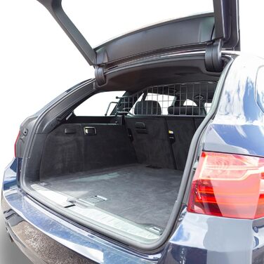 Сітка для собак Travall для BMW 5 серії (2017-2023) - захист багажника, перевезення тварин, міцна сталева сітка