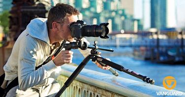 Штатив Vanguard Alta Pro 263AB 100 з кульковою головкою SBH-100 для Sony, Nikon, Canon DSLR, чорний (з пістолетним руків'ям GH-100)