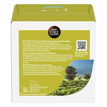 Кавові капсули NESCAFÉ Dolce Gusto Cappuccino, набір 3х16 шт (48 капсул)