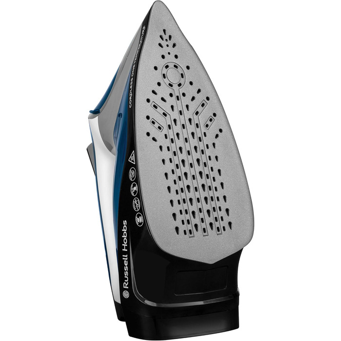 Праска Russell Hobbs 25090-56 з парою, керамічна підошва, самоочищення, антиналіт, 2600W