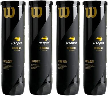 Wilson US Open Tennis Balls - 4 Pack Can