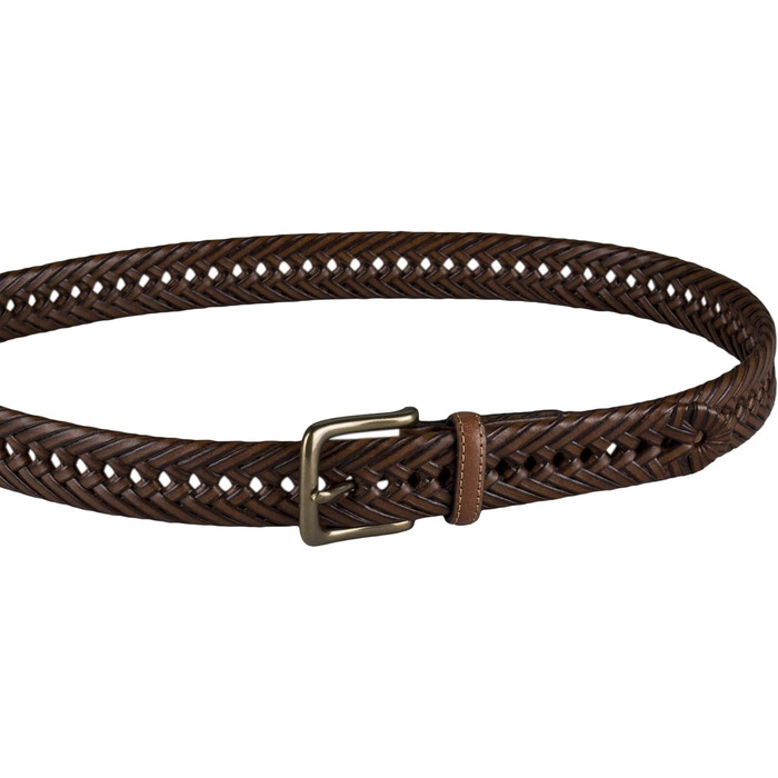 Чоловічий шкіряний ремінь Tommy Hilfiger, розмір M (54, Saddle)