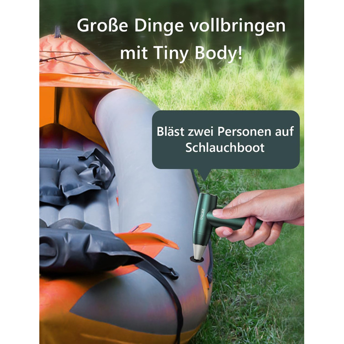 Електричний пилосос для пилу 150000 RPM - компресований повітряний пилозбірник з потужним безщітковим двигуном, елегантний металевий корпус