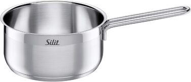 Silit Scalea 6-Piece Induction Cookware Set - Stainless Steel Pots and Pans with Glass Lids