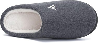 Тапочки жіночі Mishansha Herren теплі зимові з меморі-піною та плюшем, антиковзкі, розмір 36-48, срібні