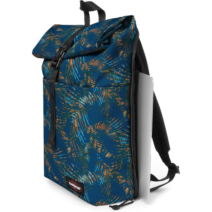 Рюкзак Eastpak UP ROLL 23 л, чорний (Brize Filter Navy), міський водостійкий