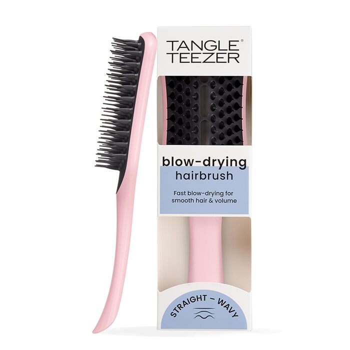 Тінгл Тізер Щітка для волосся Easy Dry & Go Pink – швидке сушіння, без пошкоджень, рожева