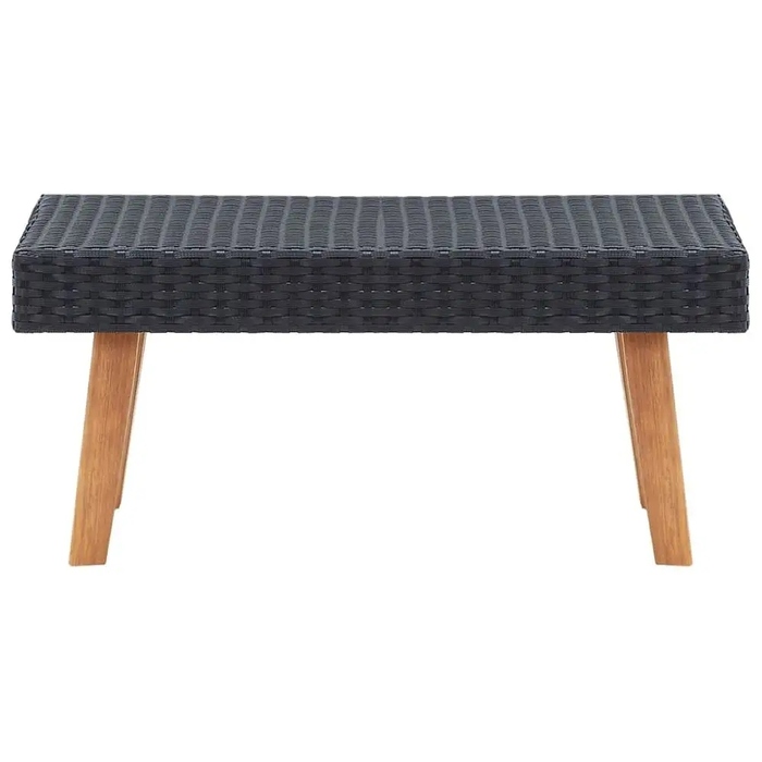 Прямокутний пластиковий стіл VidaXL, 70 x 50 x 33 см