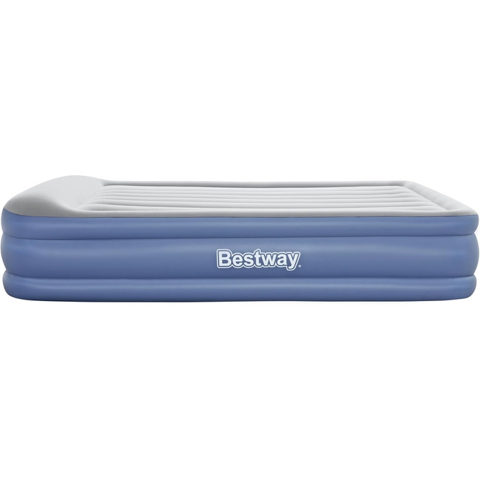 Надувний матрац Bestway TriTech Vento Double XL з електронасосом 203x152x46 см