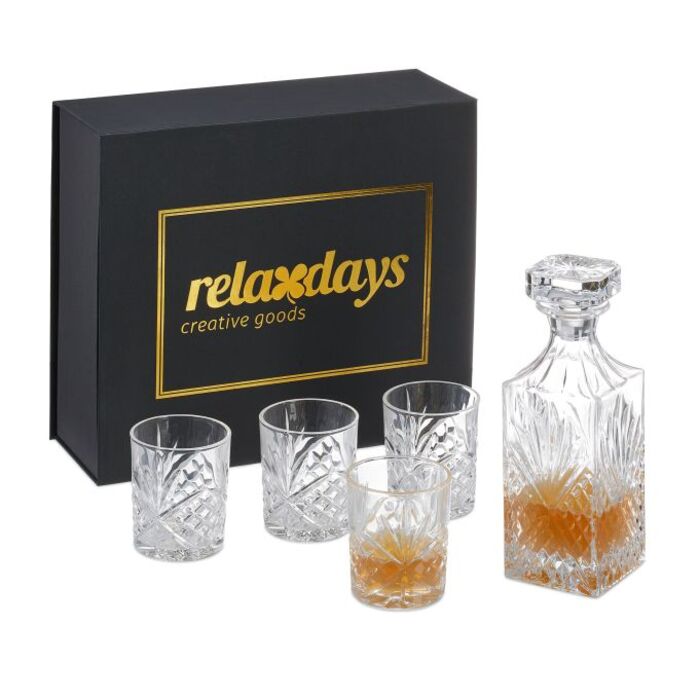 Relaxdays 5-Piece Whisky Set