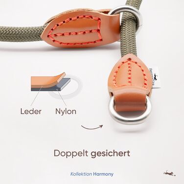 Нашийник для собак Freudentier Zugstopp - для ретріверів, малі, середні та великі породи (лісовий зелений, M)