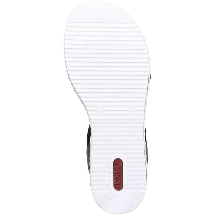 Сандалі Rieker V3661 жіночі, чорні, 38 EU - літні босоніжки