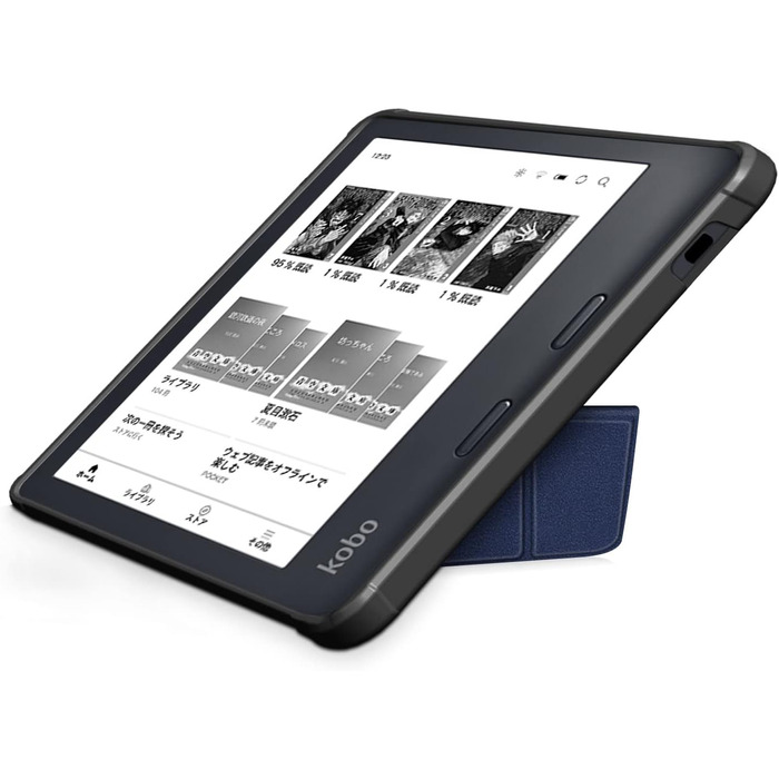 Чохол Acelive для Kobo Sage (8 дюймів) - захисний чохол для eBook-рідера з авто-режимом сну/пробудження (Темно-синій)