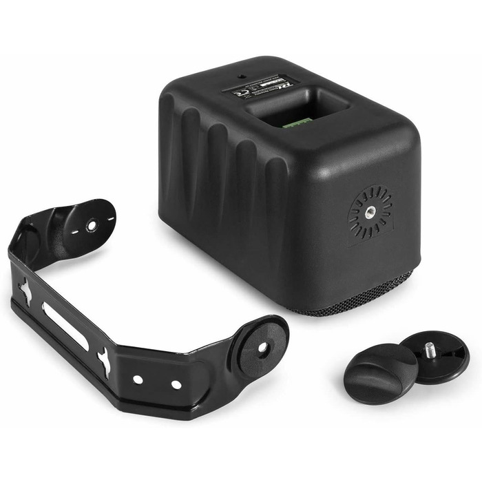 Вулична акустика Power Dynamics BGO30, 60 Вт, IP56, 2-смугові настінні колонки з кріпленням, чорні, для зовнішнього та внутрішнього використання