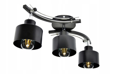 Стеля lampa-люстра FM3-W з плафоном для вітальні, модель WALEC_W