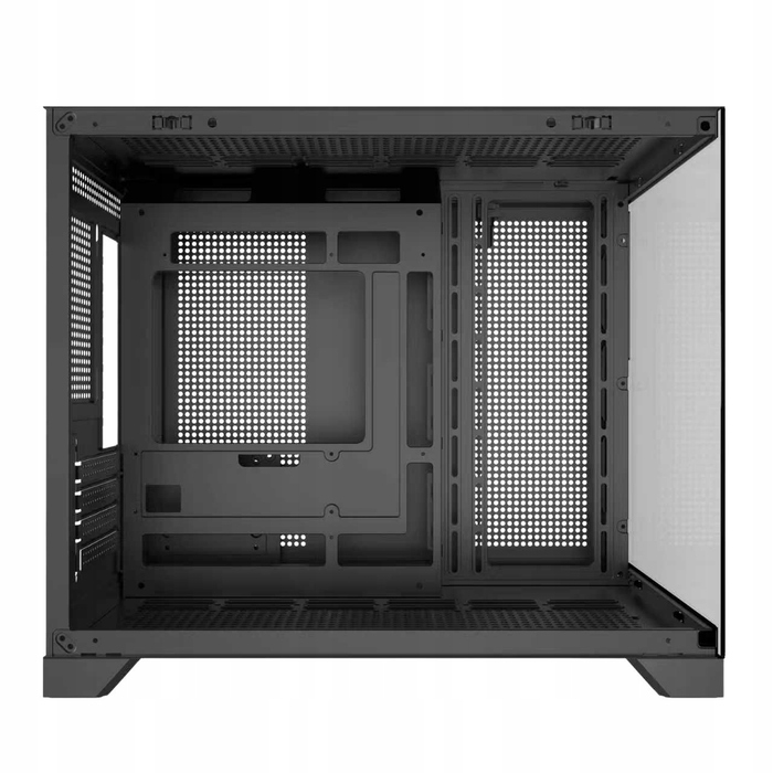 Ігровий корпус для ПК, M-ATX, ITX, із заскленим вікном та 3-ма aRGB вентиляторами, MG-M