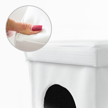 Relaxdays Dog Box Seat Stool