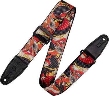 Гітарний ремінь Levy's Leathers Eastern Harmony Series з поліестеру MPD2-123