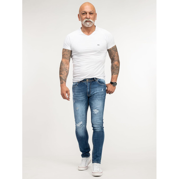 Чоловічі джинси Rock Creek Slim Fit M21 (32W/34L, сині) - Оригінал