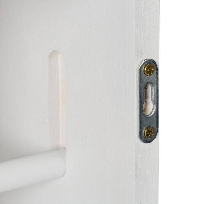 Relaxdays Toilet Paper Holder in White