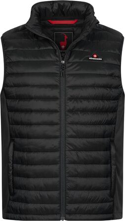 Чоловіча гірська жилетка Höhenhorn Dolden: гібридна, степкова, спортивна куртка XXL чорного кольору