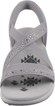 Сандалі Skechers Damen 163574-nvy, сірі, 39 EU - жіночі літні босоніжки
