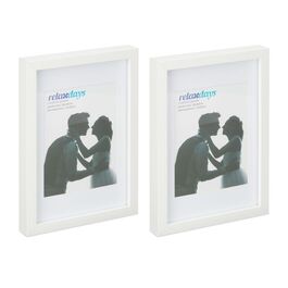 Relaxdays Picture Frames - Set of 2 - 8 x 12 inches