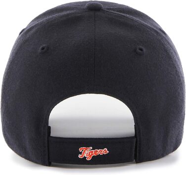 Кепка бейсболка 47 Brand Detroit Tigers MVP MLB, регульована, темно-синя
