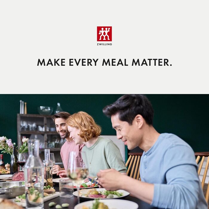 Набір ножів ZWILLING Gourmet самозагострювальний, 7 предметів, нержавіюча сталь, Німеччина, коричневий