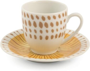 Villa d'Este Home Tivoli, Marea Espresso cups with saucer, set of 6