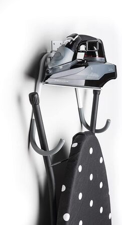 Підставка для праски та прасувальної дошки Jata Hogar HPLA8115, нержавіюча сталь, сіра