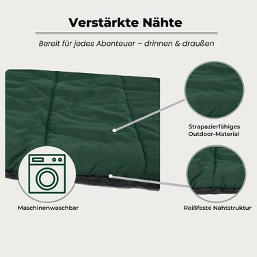 Водонепроникна підстилка для собак на 110х68 см – неслизька килимок для собак, миється – ідеально для подорожей, авто та активного відпочинку (зелений)