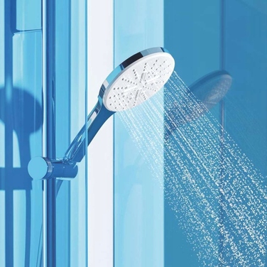 Душова лійка Grohe Rainshower кругла, біла, 3-функціональна