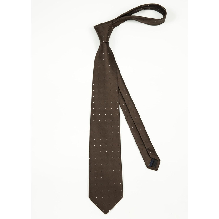 Краватка Enlision для чоловіків у клітинку з нагрудником, формальна та бізнес краватка, коричнева