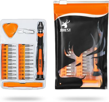 JOREST 155 в 1 Мініатюрний Електричний Набір Викруток, Інструмент для Ремонту Macbook, Laptop, PC, RC, PS5, Switch, Xbox, iPhone, Окуляри, Годинники