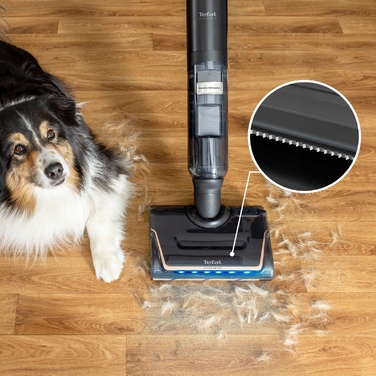 Акумуляторний вертикальний пилосос з функцією вологого прибирання Tefal X-Clean 7 GF5736