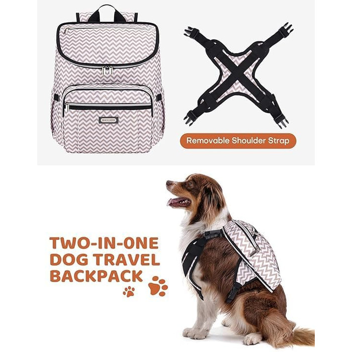 BAGLHER Рюкзак для собак, рюкзак для подорожей з собакою