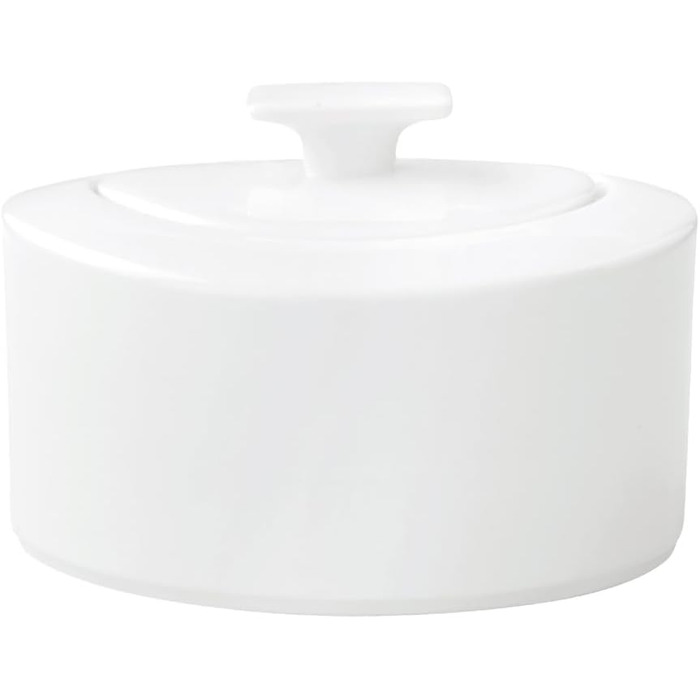 Villeroy & Boch 10-4510-0960 Modern Grace Sugar/Jam Jar, 0.33 l, Premium Bone China Bianco 47 EU