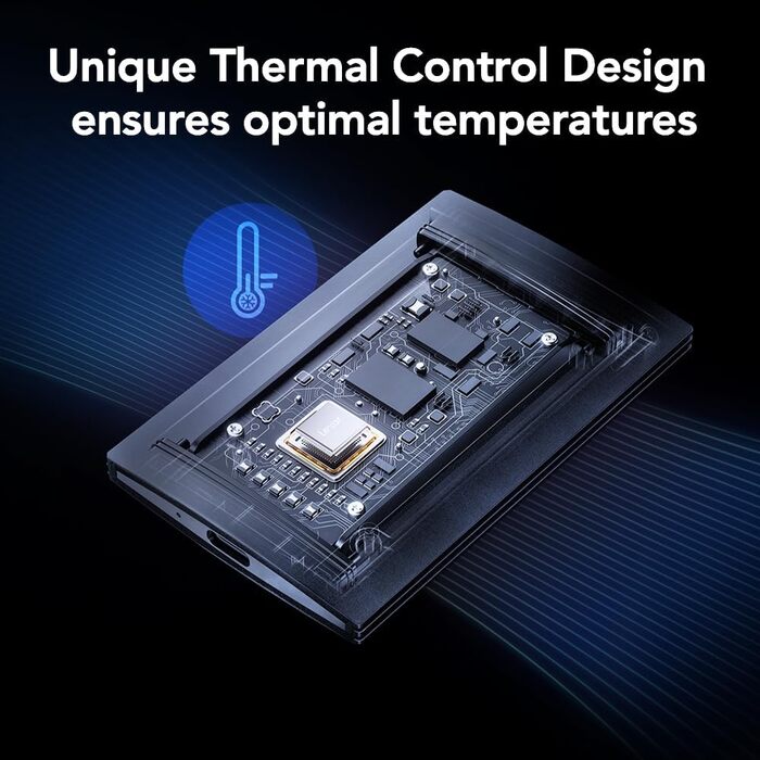 Lexar SSD Professional NM800 Pro M.2 2280 NVMe PCIe Gen4 (1TB) - Швидкість 2000/1800 MB/s (Slim)