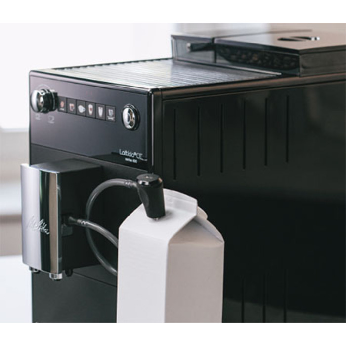 Автоматична кавомашина Melitta Latticia, тиск, 1450 Вт, чорна