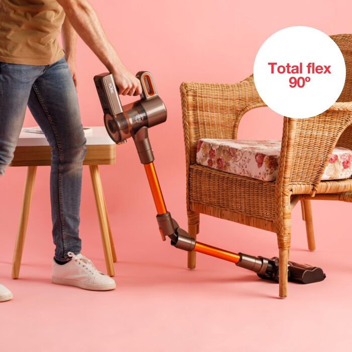 Електричний акумуляторний повітродув Solac Turbobat Digital Flex AE2515, 29.6V, 200W, металевий корпус, колір: мідний