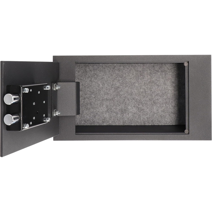 Вбудований сейф для підлоги з ключовим замком Tresor – сейф для підлоги, 4L, 13x39x21 см