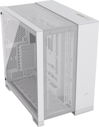Корпус для ПК Corsair 6500D Airflow Mid-Tower ATX, двокамерний дизайн, підтримка Reverse Connection материнських плат, білий