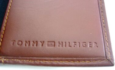 Чоловічий гаманець Tommy Hilfiger, шкіряний, без RFID-захисту
