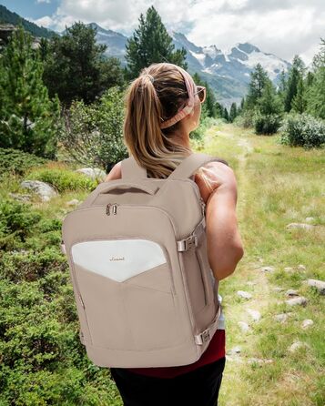 Рюкзак для ручної поклажі OVEVOOK: 40л, водонепроникний, з відділенням для ноутбука 17