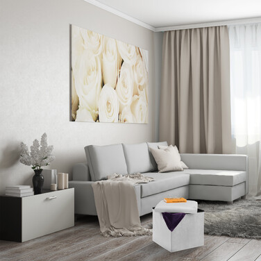 Relaxdays Ottoman з місцем для зберігання речей