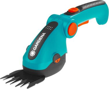 Акумуляторні ножиці для трави Gardena ComfortCut Li, 8 см, зручна ручка, швидка заміна леза без інструментів